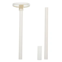 PawHut Albero Tiragraffi per Gatti a 4 Livelli, Fissaggio a Soffitto Regolabile, 43x27x228-260cm(m-10)