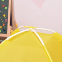 HOMCOM Tenda da Gioco 6in1 per 2-4 Bambini, Tunnel Pieghevole e Borsa di Trasporto, per Interno ed Esterno, 390x260x92cm(m-10)