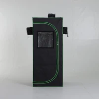 Outsunny Tenda da Coltivazione Idroponica in Mylar e Oxford 600D per Riflettere la Luce grow box grow tenda 60x60x140 cm(m-15)