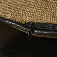 PawHut Divano sofa lettino letto di lusso per cani gatti animali domestici in pelle sintetica(m-9)