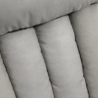 HOMCOM Poltrona Relax Elettrica, Poltrona Alzapersona con Telecomando, Poltrona Reclinabile 150° in Tessuto Grigio, 75x93x110cm(m-8)