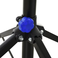 HOMCOM Cavalletto per Manutenzione Bicicletta con Telaio 4-8cm, Altezza Regolabile Morsetto 360° e Vassoio Portautensili(m-10)