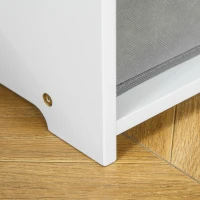 HOMCOM Set Tavolo e 2 Sedie per Bambini con Cassetti, Piano con Pista Macchine e Piano per Costruzioni(m-8)