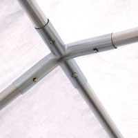 Tente barnum tonnelle de réception 6L x 4l x 2,8H m blanc(m-10)