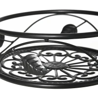 Outsunny Suporte de Metal para Plantas Suporte Dobrável para Flores com 3 Prateleiras Decoração de Interior Exterior para Jardim Terraço Balcão 74x23x62cm Preto(m-8)