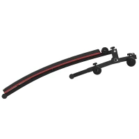 HOMCOM caminadora eléctrica plegable 1-15 km/h 735 W caminadora Pantalla LCD Soporte para tablet Puerto USB Cinta extra ancha antideslizante Acero PP ABS 158 x 81 x 25 cm negro y plata(m-4)