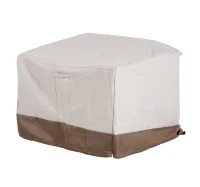 HomCom Prelată pentru Acoperire Anti-praf Multifuncțională din Material Oxford, 97 × 93 × 63/83cm Crem(m-1)