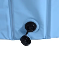 PawHut Piscina pentru caini, pliabila, 160x30 cm, albastru(m-10)