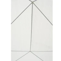 Outsunny Pavilion penrtu Extern Impermeabil din Oțel și PE cu Panouri Detașabile, Alb, 3x6m(m-4)