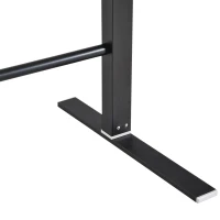 Homcom Sistem de uscat Prosoape Suport de Uscat Rufe Electric 100W Vertical cu 5 Axe, 58x39x105cm(m-8)