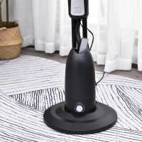 HOMCOM Ventilator Oscilant Reglabil cu Nebulizator 3 moduri si cronometru , Ф44.5x120cm Negru(m-11)