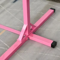 Homcom Bara Gimnastica/Balet – 95–145 cm, Reglabila, Roz pentru Copii(m-10)