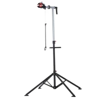 HOMCOM suport reparare bicicleta 75x75x100-160cm, negru(m-8)