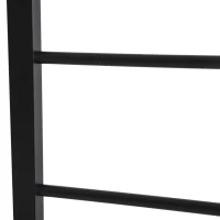 Homcom Sistem de uscat Prosoape Suport de Uscat Rufe Electric 100W Vertical cu 5 Axe, 58x39x105cm(m-9)