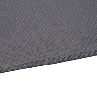 Outsunny Sezlong tip Leagan din Otel cu Perna Negru 200 x 130 x 52cm(m-7)