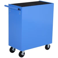 Homcom Carucior Atelier – Organizator 5 Sertare pentru Ustensile(m-13)