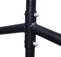 HOMCOM Suport pentru haine cu 4 roți de fier, 120x60x170cm(m-8)