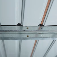 Outsunny magazie unelte, din otel galvanizat, 3.4x3.86x2m(m-11)