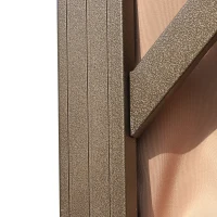 Outsunny Foisor cu Perdele Laterale Schelet in Aluminiu,Maro si Negru 3x3m(m-5)