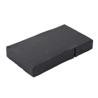 PawHut Scara pentru caini saltea 2 in 1 din PU si burete poliuretan 45x39x20cm negru(m-8)