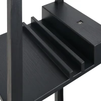 HOMCOM lampa de podea, 26x26x160cm, alba(m-7)