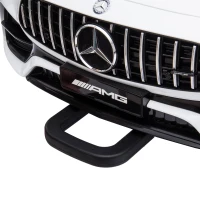 HomCom, masina electrica pentru copii, 117x74x49cm, alba(m-9)