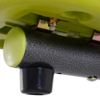 HOMCOM Leagan Basculant si Rotativ de Gradina pentru Copii in Metal, Verde si Gri(m-15)