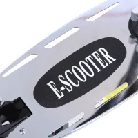 HOMCOM Trotineta Electrica Pliabila cu Sa 2 Roti Manubriu Reglabil Copii 7 Ani 81.5 × 37 × 96cm Negru(m-10)