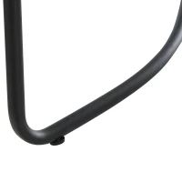 HOMCOM set 2 scaune bar, 49,5x44x71 cm, maro(m-11)