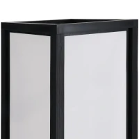 HOMCOM lampa de podea, 26x26x160cm, alba(m-8)