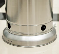 Outsunny® Edelstahl Gas-Heizstrahler / Heizpilz 5 - 12KW(m-7)