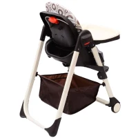 Kinderhochstuhl Treppenhochstuhl Babyhochstuhl Kinderstuhl verstellbar mit Korb(m-2)