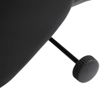 HOMCOM® Massagesessel mit Fußhocker und Heizfunktion | Relaxsessel | Schwarz | 80 x 86 x 99 cm(m-7)