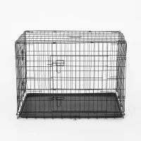 PawHut Hunde Transportkäfig XXL schwarz Transportbox(m-4)