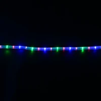 Homcom 20m LED Lichtschlauch für Innen und Außen Lichterkette Deko inkl. Stecker bunt IP65(m-3)