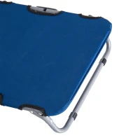 PawHut® Hundeliege Hundebett Katzenbett Schlafplatz faltbar Blau(m-5)