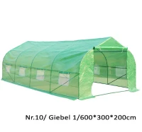Folien Gewächshaus Foliengewächshaus Treibhaus Frühbeet Pflanzenhaus 600*300*200cm(m-2)
