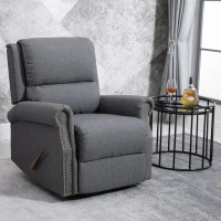 Fotel HOMCOM fotel rozkładany odchylany do 125° zdejmowane oparcie tkanina 89 x 83,5 x 101 cm(m-1)