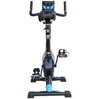 HOMCOM® Fahrradtrainer Heimtrainer Fitnessfahrrad Schwarz(m-7)