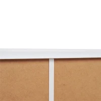 HOMCOM® Bücherregal 2 Fächer Allzweckregal Standregal(m-5)