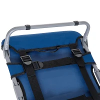 PawHut® Hundeliege Hundebett Katzenbett Schlafplatz faltbar Blau(m-8)