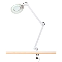 Lupenleuchte Lupenlampe Kaltlicht Stativ Vergrößerungslampe Tischlampe 22 W 3 Neu(m-1)