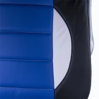 Homcom Bürostuhl Schalensitz Chefsessel Drehstuhl Homcom blau(m-8)