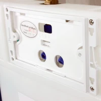 HOMCOM® WC Vorwandelement Spülkasten 102cm Weiß(m-10)