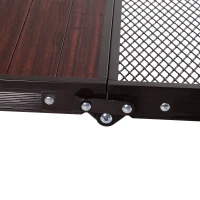 Outsunny® Campingtisch Klapptisch Picknicktisch 2-stufig höhenverstellbar Alu-Legierung(m-10)