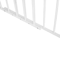 Türgitter Türschutzgitter Treppengitter Absperrgitter Hundegitter Tür Hundeklappe Verstellbar (73x63-110cm)(m-1)