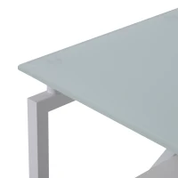 HOMCOM® Standregal Aktenregal Bücherregal Lagerregal Aufbewahrungsregal Weiß 60 x 40 x 96,5 cm(m-5)