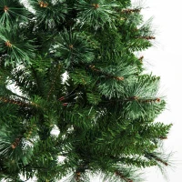 HOMCOM® Künstlicher Weihnachtsbaum | Tannenbaum | Inkl. Metallständer | Ø80 x 120 cm | Grün(m-8)