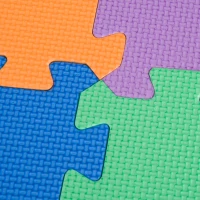 HOMCOM® Puzzlematte Spielmatte Bodenmatte Alphabet 38 Stück 31x31cm(m-6)