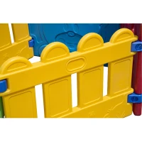 Kinderrutsche Spielzeug Gartenrutsche Kinder Rutsche mit Zaun(m-23)